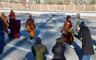 When the Monks Walked for Peace by My House